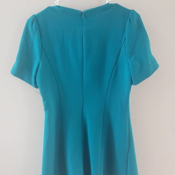 Forever21 Mini Terqoise Short Sleeves Dress - Picture 7 of 12